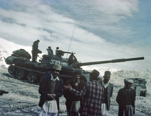 Soviet troops in Afghanistan. Source