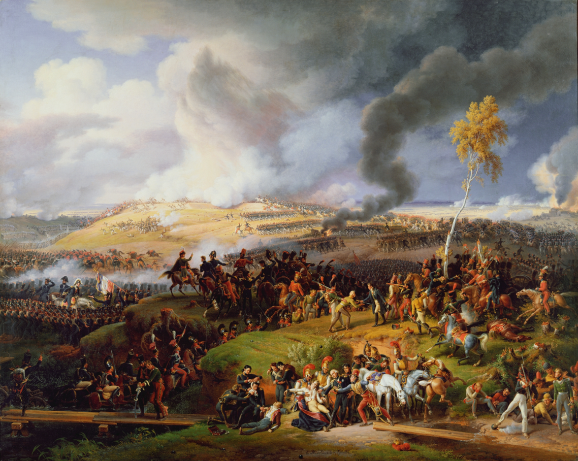 Battle of Borodino, the bloodiest battle during Napoleon’s invasion of Russia; Louis Lejeune, Oil on Canvas, 1812;